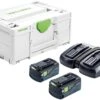 Festool Energiasetti SYS 18V 2x5,2/TCK 6 DUO