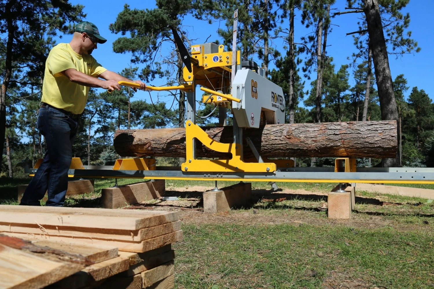 Frontier OS 27 Tukkivannesaha Sähkömoottorilla - Image 5