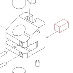Norwood Keraaminen Ohjauspala Takapala