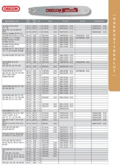 Oregon Double Guard Laippa 12" 1,1 Mm 3/8"H